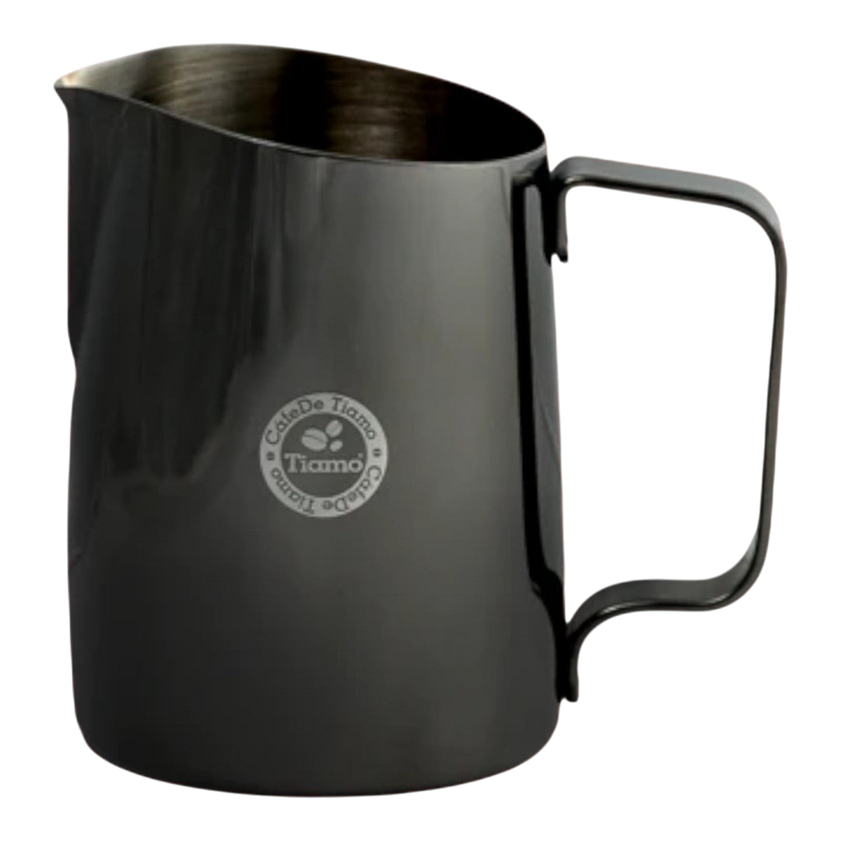 Milchkännchen schwarz metallic (vernickelt) 650ml