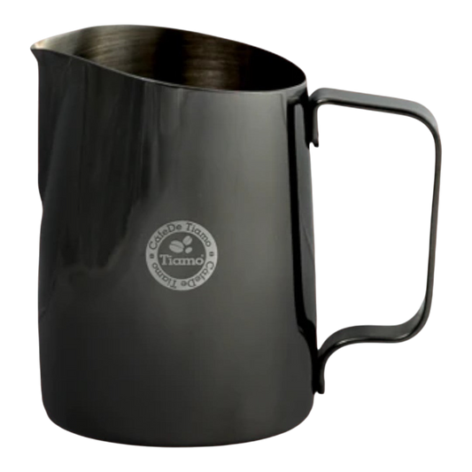 Milchkännchen schwarz metallic (vernickelt) 650ml