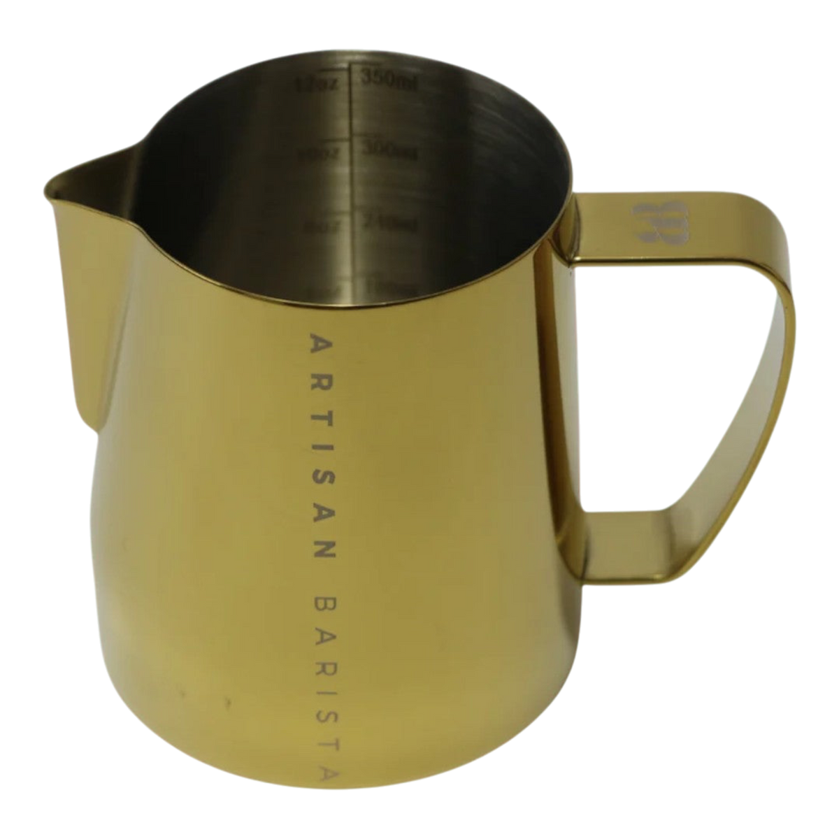 Milchkännchen 350ml gold glänzend
