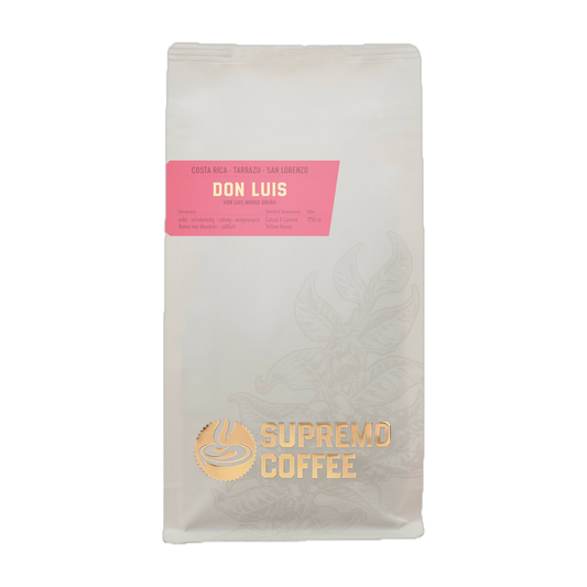 SUPREMO Coffee Don Luis Frontansicht